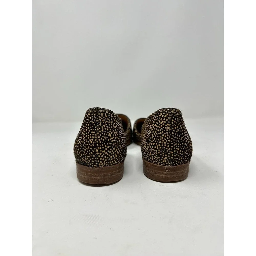 Madewell Marisa D'orsay Flat in Spotted Calf Hair Sz‎ 7